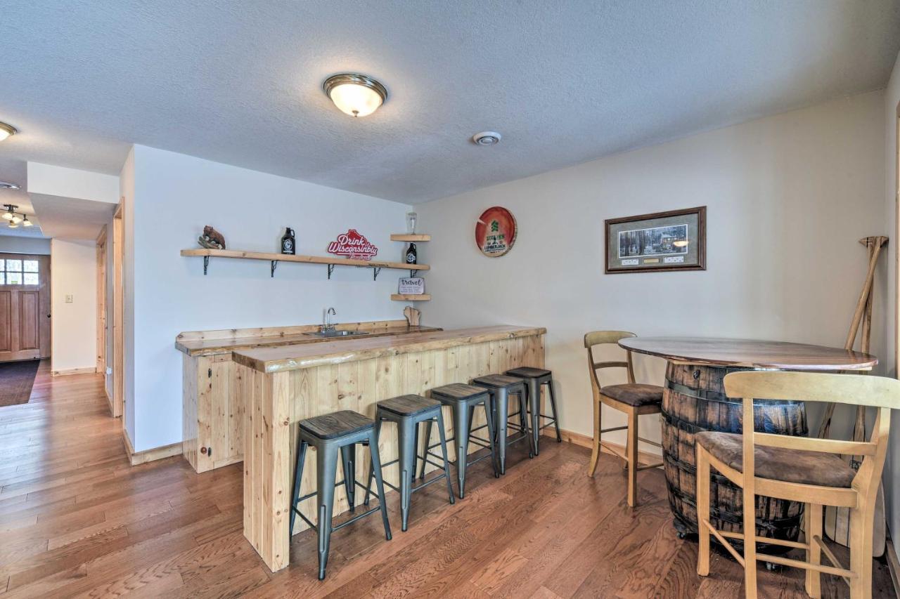 Scenic Hayward Lake View Retreat With Fire Pit Екстер'єр фото